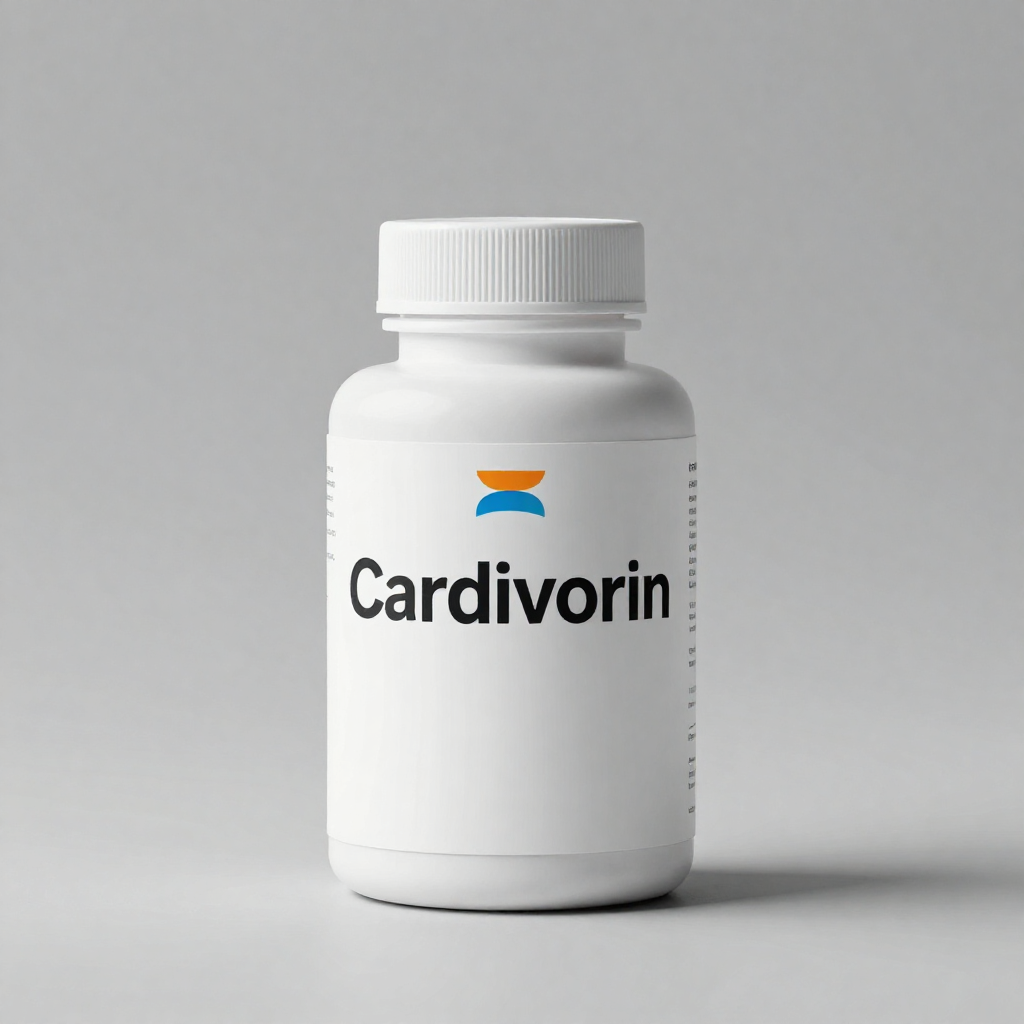 Cardivorin natural daily complex capsules packaging